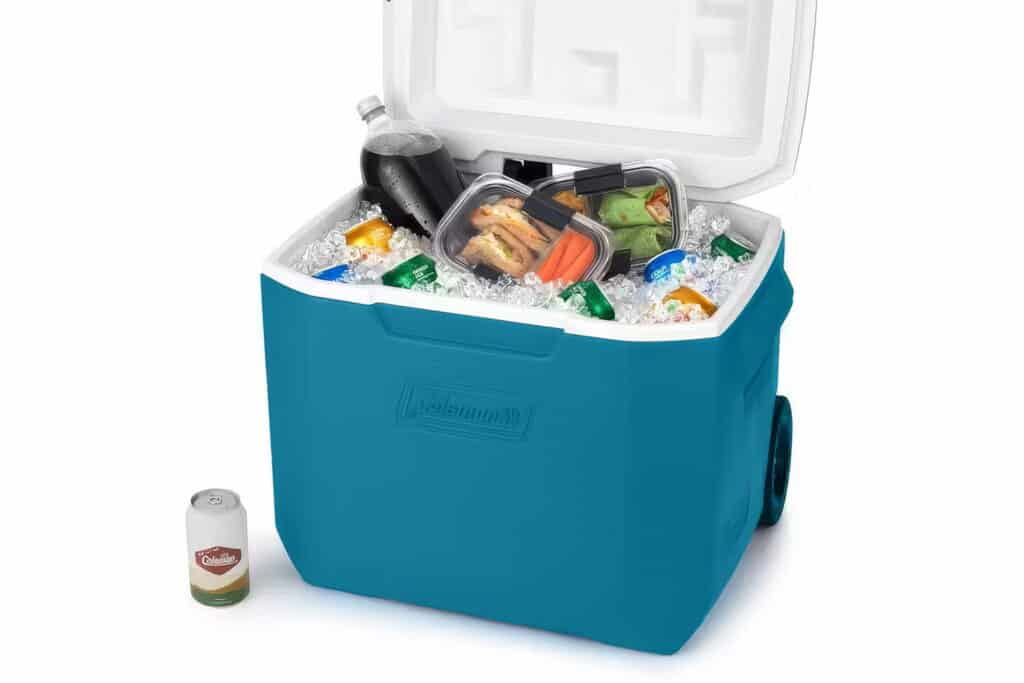 coleman 60 qt wheeled ice cooler 2025